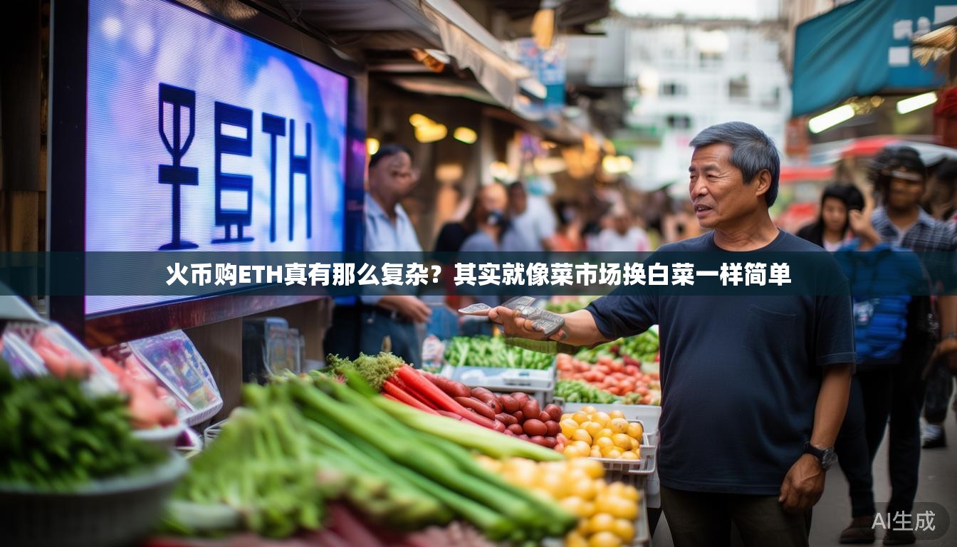 火币购ETH真有那么复杂?其实就像菜市场换白菜一样简单 火币购ETH真有那么复杂?其实就像菜市场换白菜一样简单