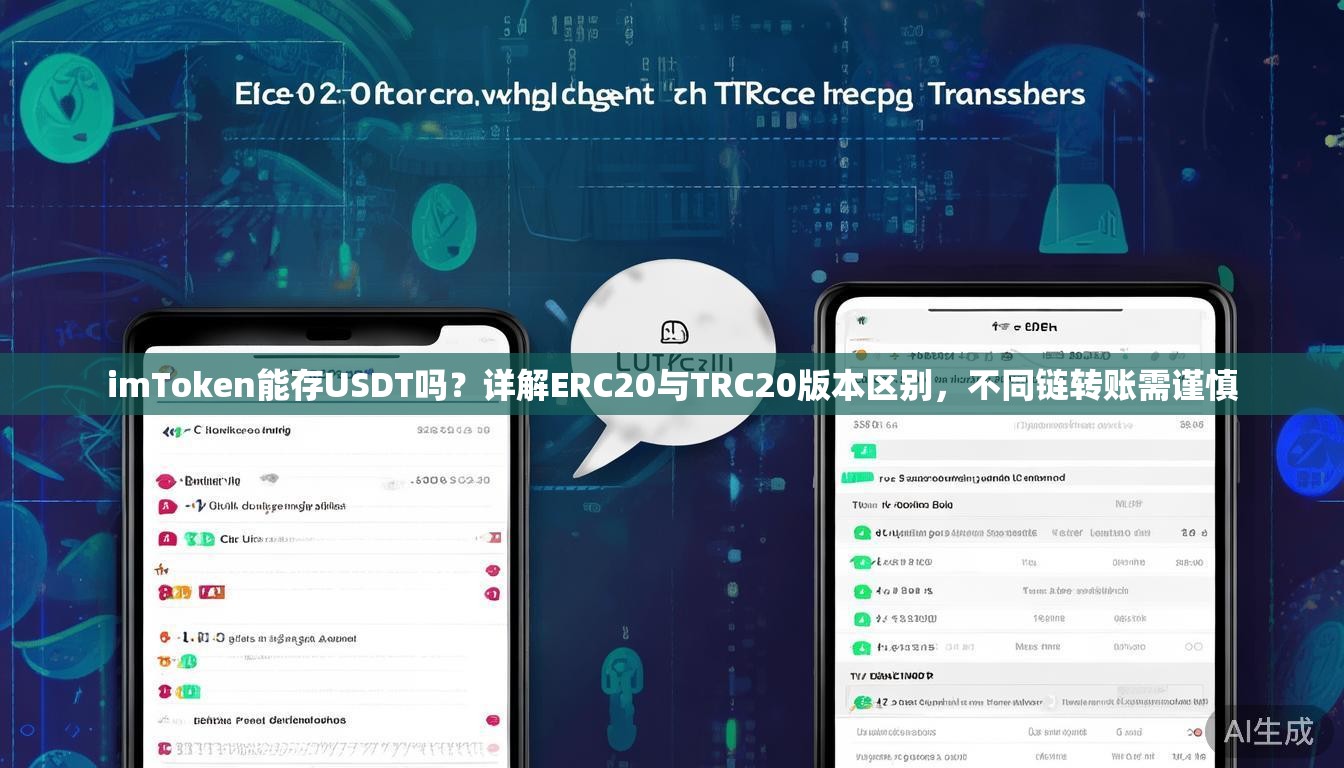 imToken能存USDT吗?详解ERC20与TRC20版本区别,不同链转账需谨慎 imToken能存USDT吗?详解ERC20与TRC20版本区别,不同链转账需谨慎