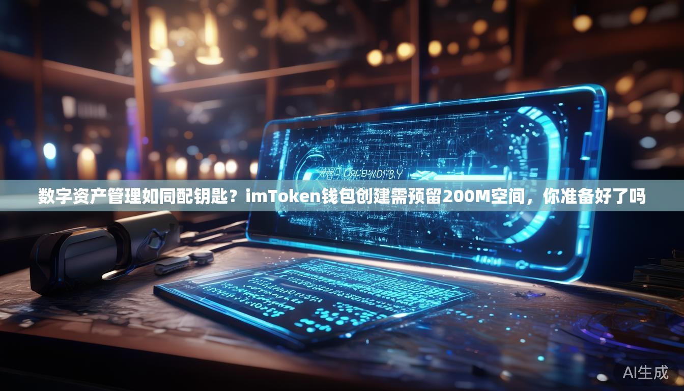 数字资产管理如同配钥匙?imToken钱包创建需预留200M空间,你准备好了吗 数字资产管理如同配钥匙?imToken钱包创建需预留200M空间,你准备好了吗