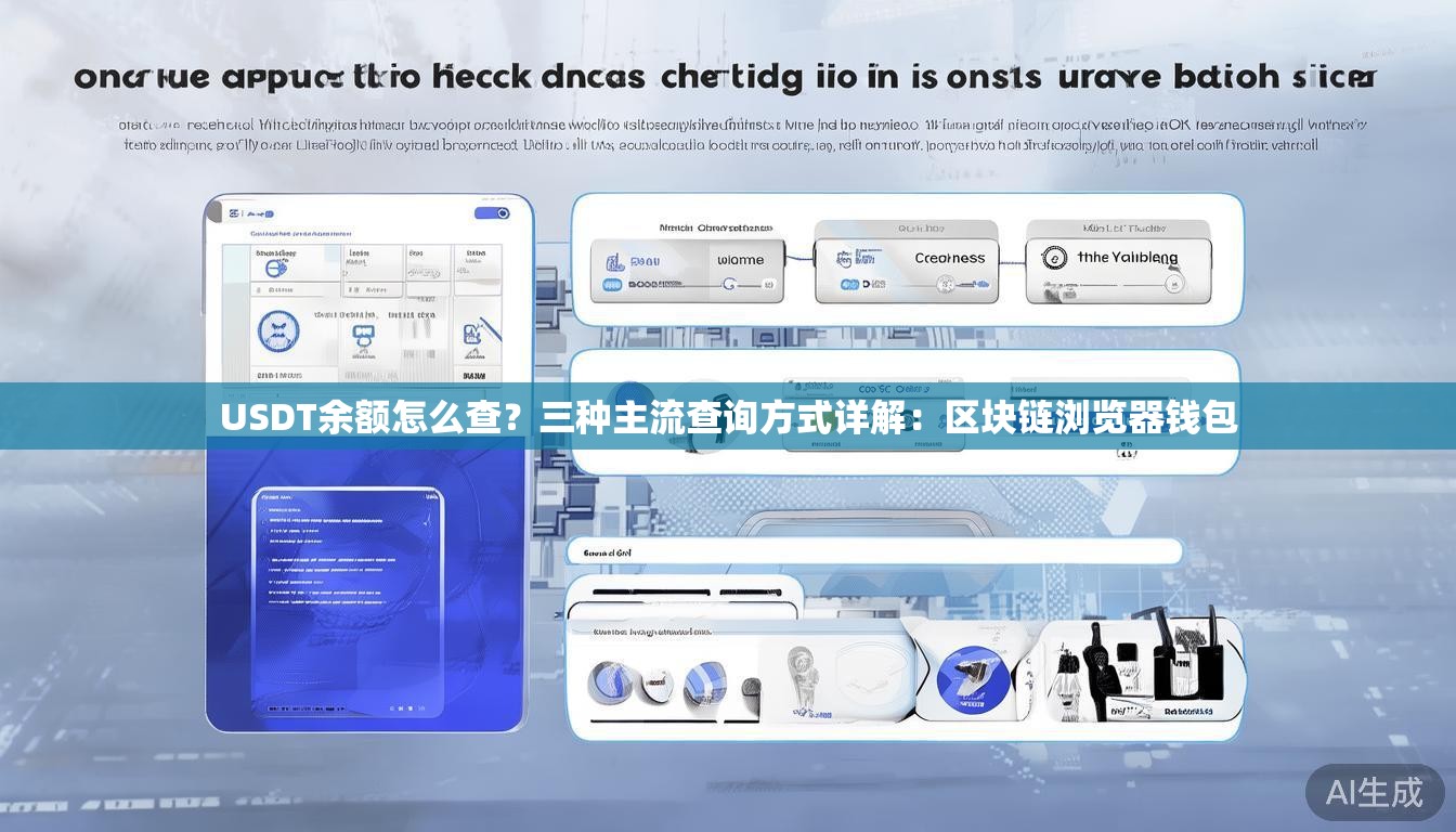 USDT余额怎么查?三种主流查询方式详解:区块链浏览器钱包 USDT余额怎么查?三种主流查询方式详解:区块链浏览器钱包