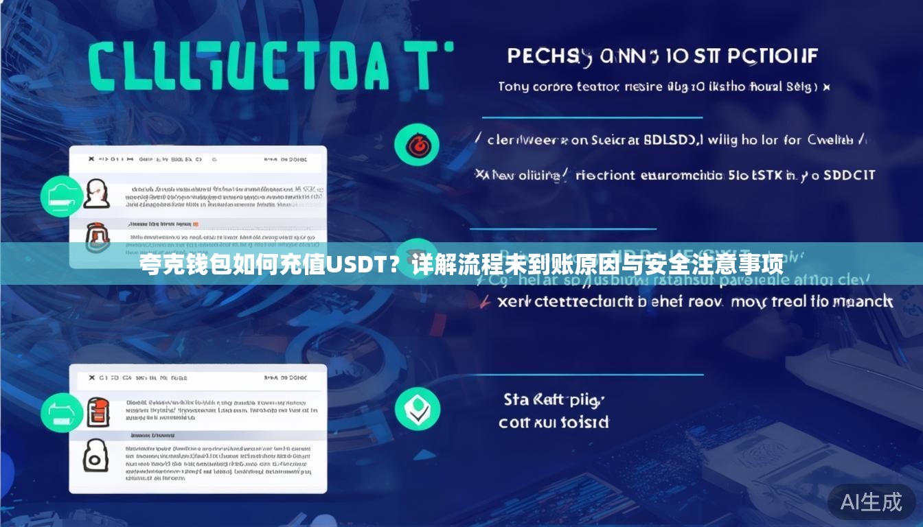 夸克钱包如何充值USDT?详解流程未到账原因与安全注意事项 夸克钱包如何充值USDT?详解流程未到账原因与安全注意事项