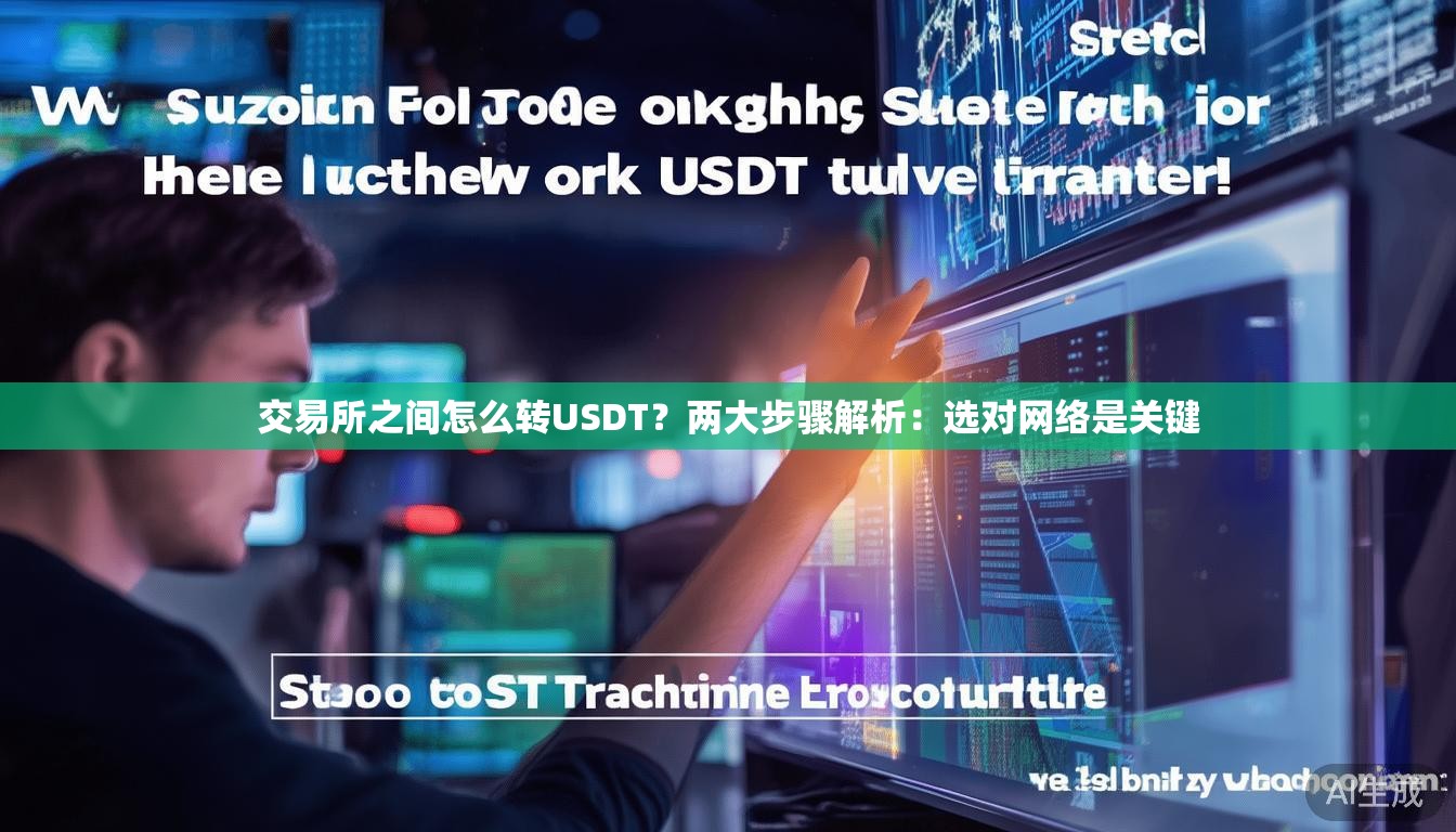 交易所之间怎么转USDT？两大步骤解析：选对网络是关键
