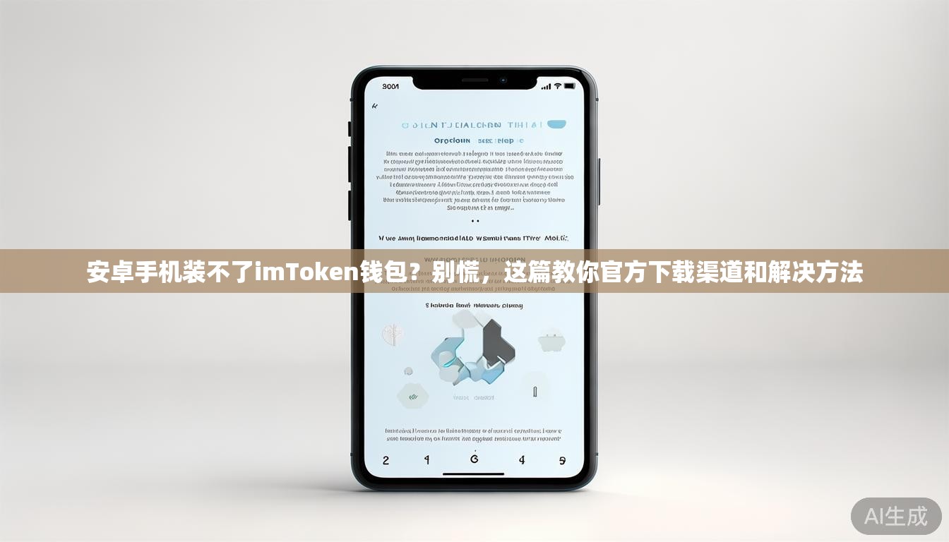 安卓手机装不了imToken钱包?别慌,这篇教你官方下载渠道和解决方法 安卓手机装不了imToken钱包?别慌,这篇教你官方下载渠道和解决方法