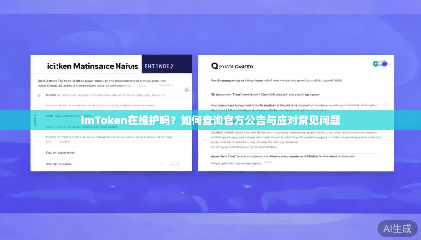 imToken在维护吗？如何查询官方公告与应对常见问题