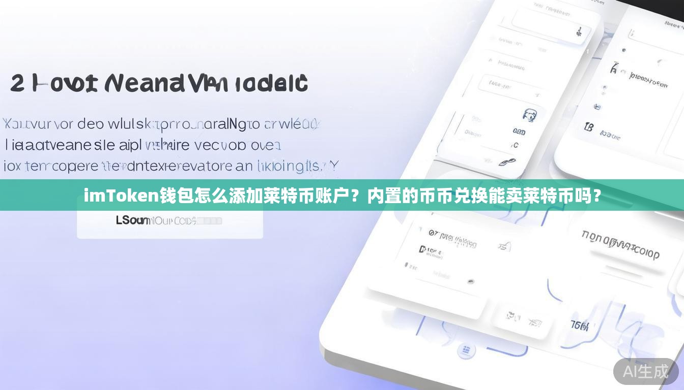 imToken钱包怎么添加莱特币账户?内置的币币兑换能卖莱特币吗? imToken钱包怎么添加莱特币账户?内置的币币兑换能卖莱特币吗?
