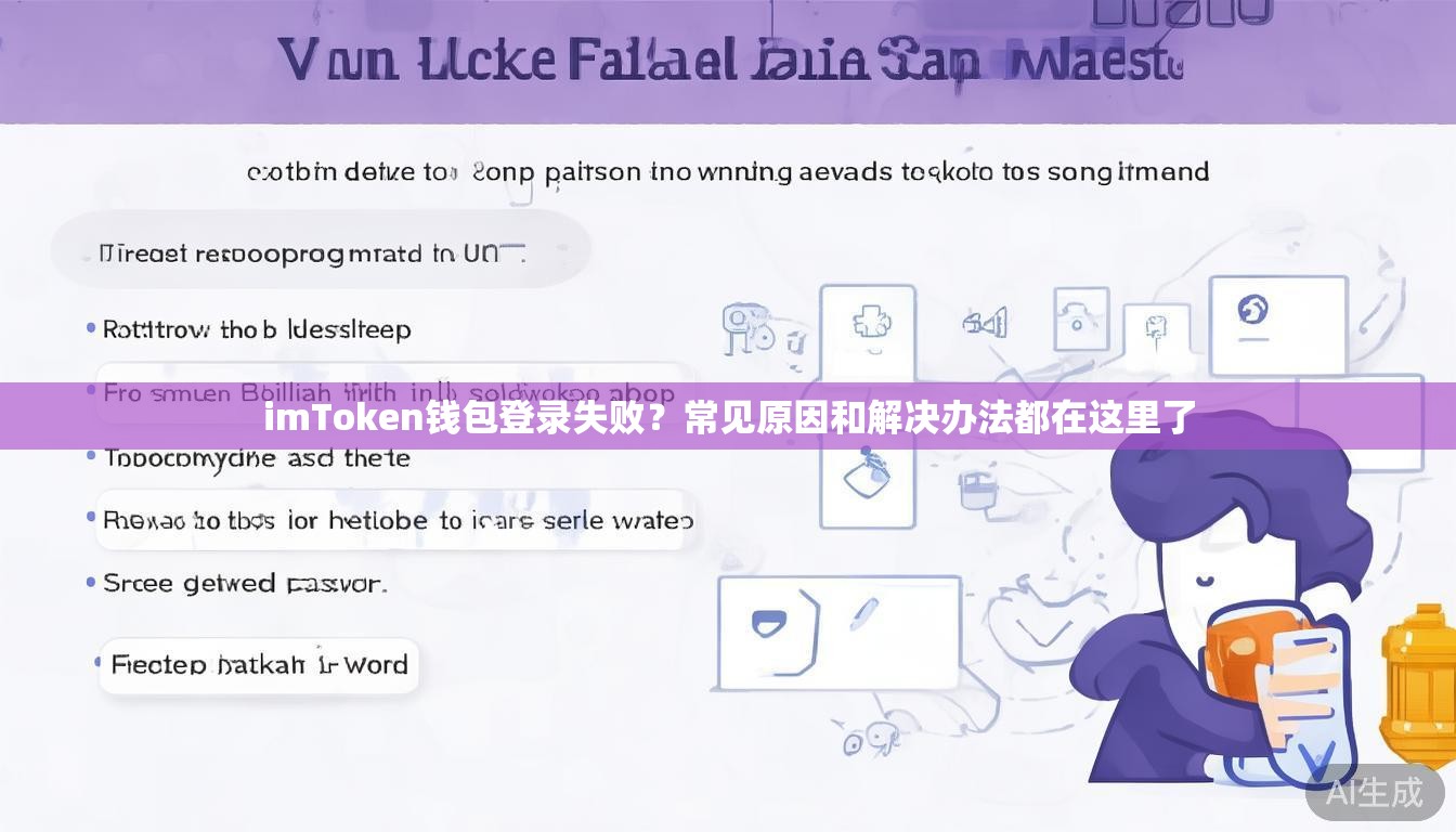 imToken钱包登录失败?常见原因和解决办法都在这里了 imToken钱包登录失败?常见原因和解决办法都在这里了