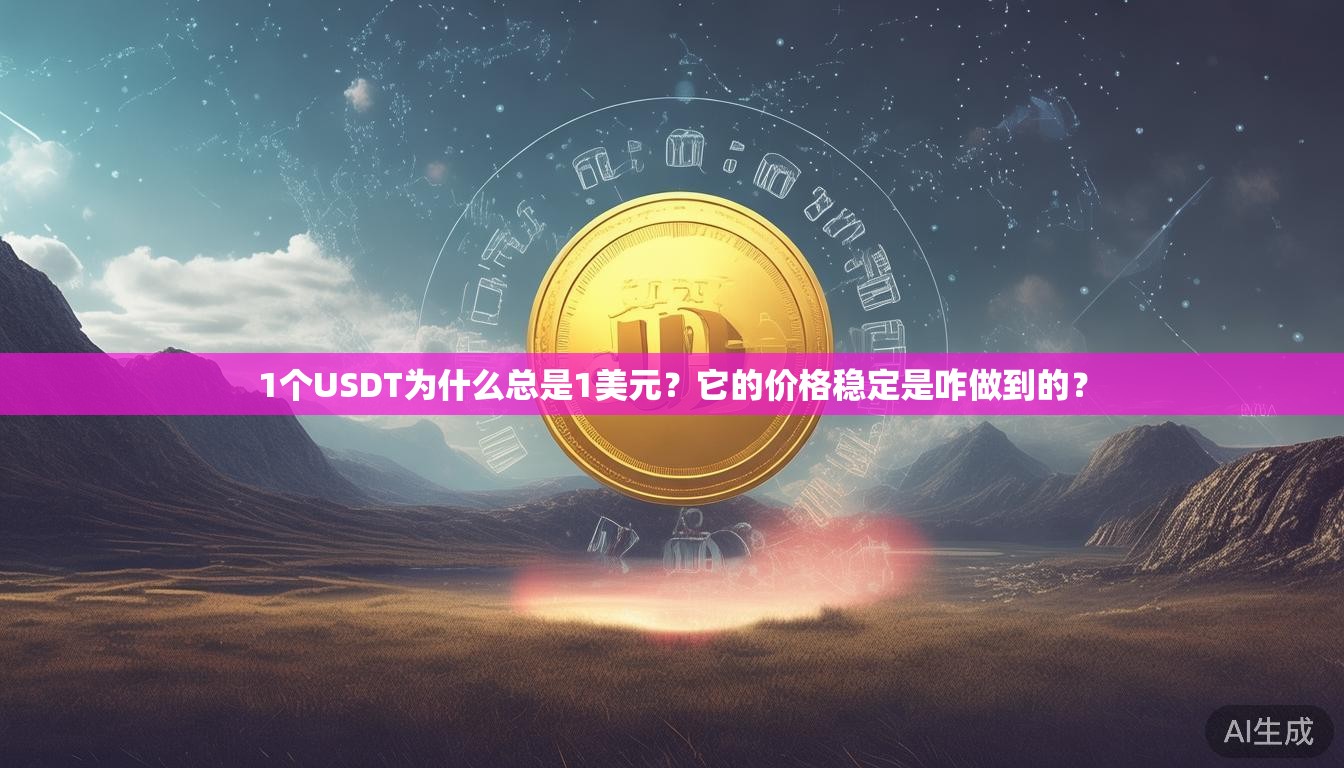 1个USDT为什么总是1美元？它的价格稳定是咋做到的？